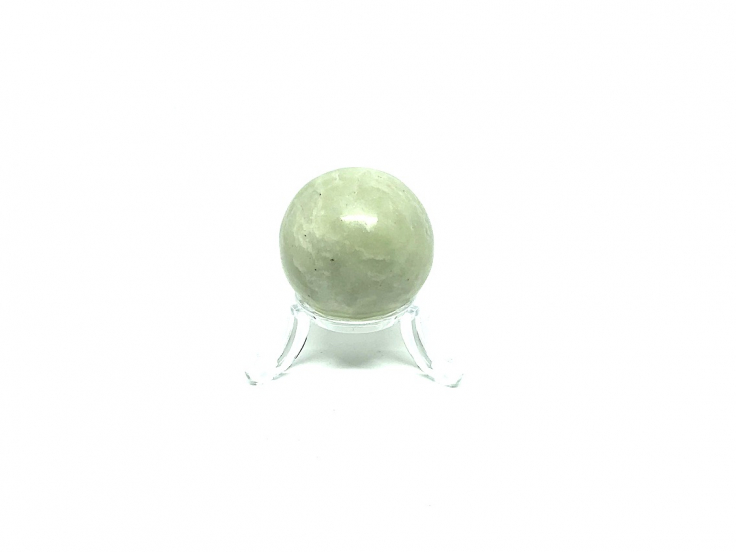 Sphère de jade vert