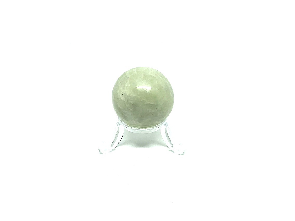 Sphère de jade vert