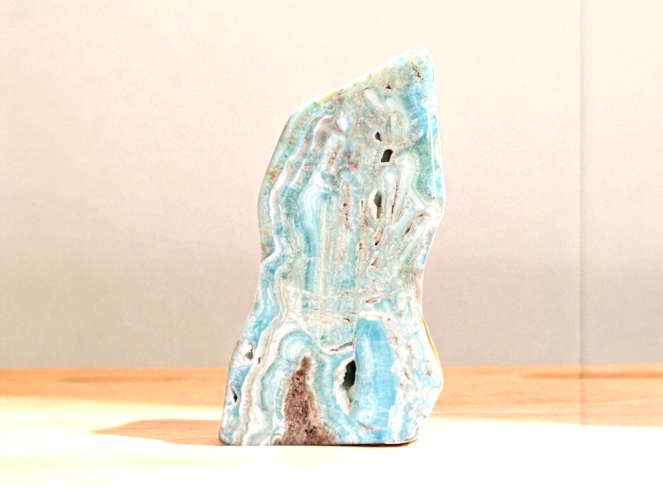 Aragonite bleue