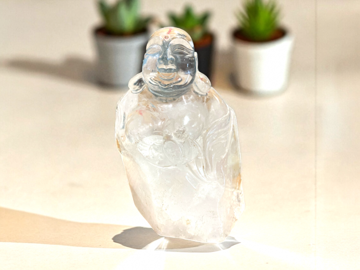 Bouddha en Cristal de roche