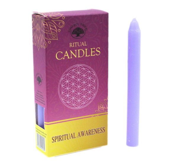 Bougies à rituel – Conscience spirituelle – Lilas