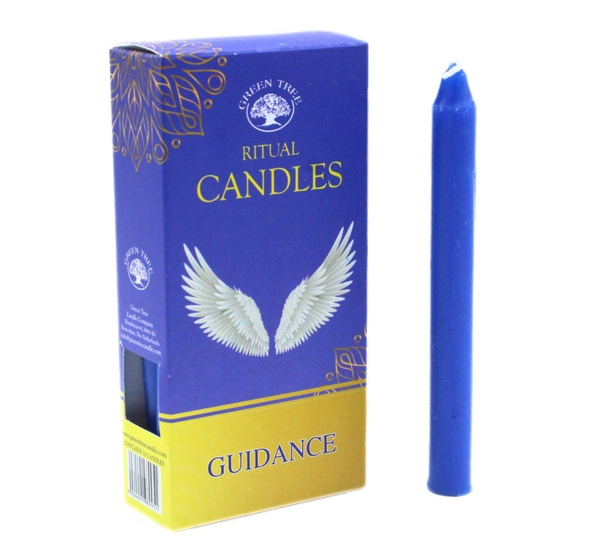 Bougies à rituel – Guidance – Bleues