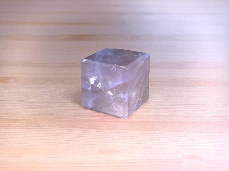 Cube Quartz rose