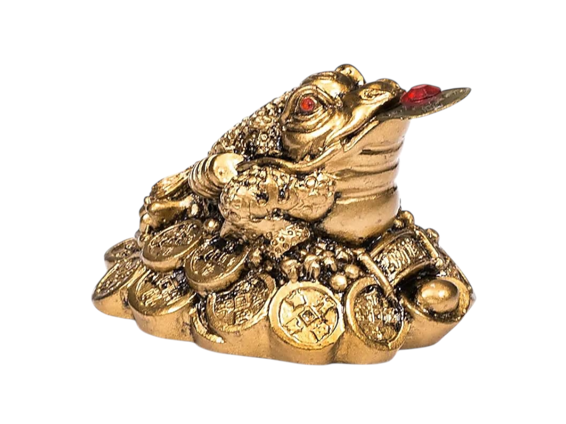 Grenouille Feng shui – Porte bonheur –