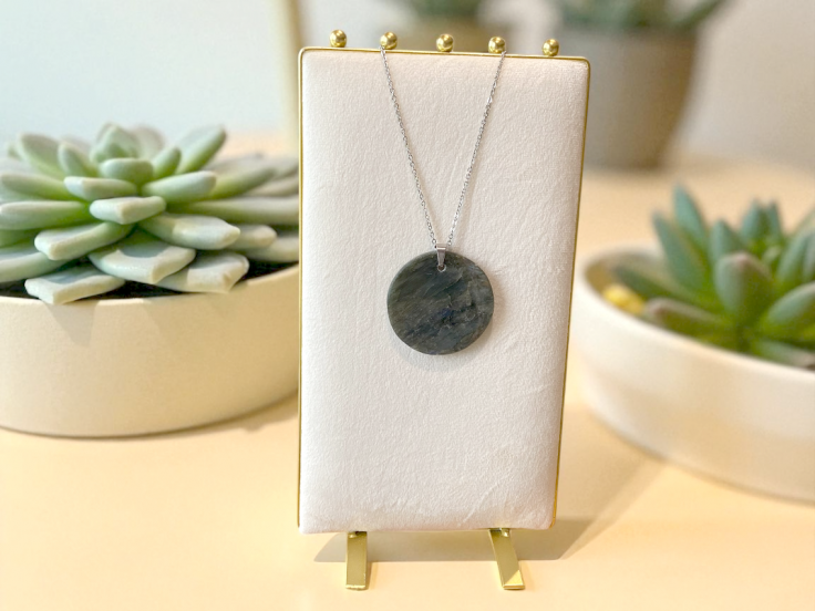 Grand Pendentif Labradorite